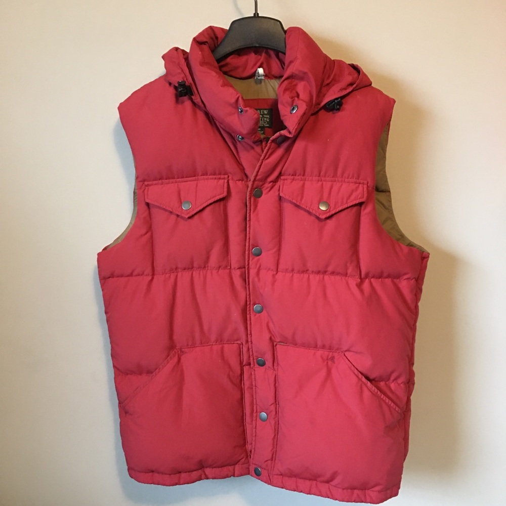 J.Crew Men’s Puffer Vest M